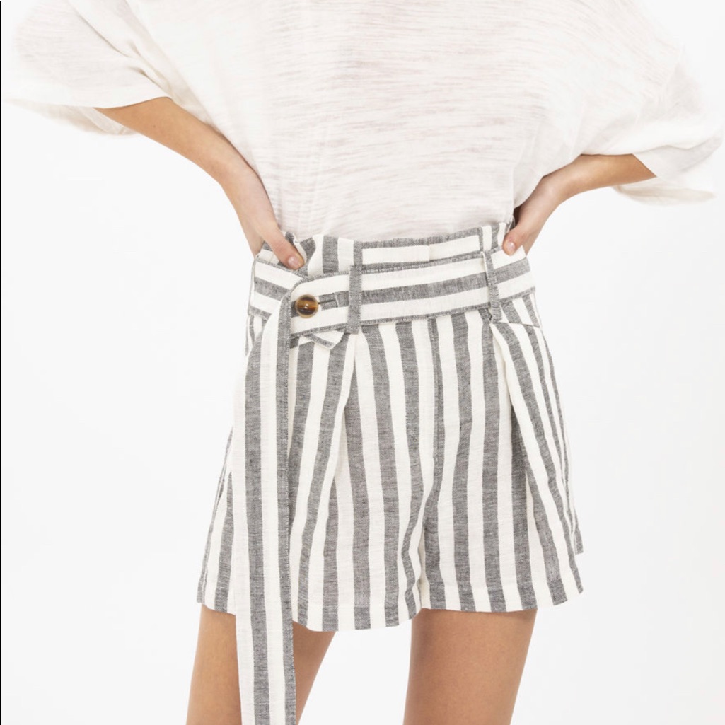 Iro Lular Shorts 100% Linen Sz 36